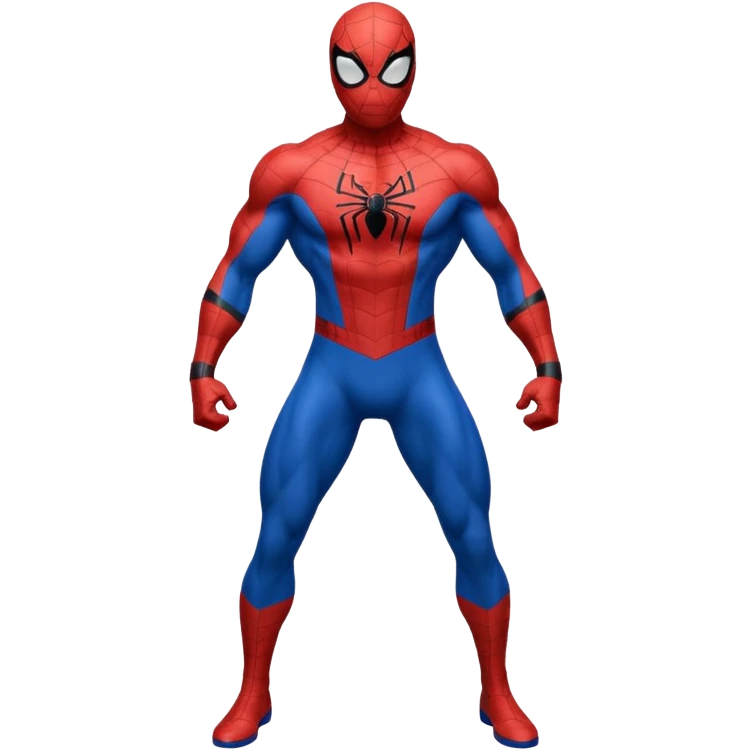 Muscle Spider-Man emoji