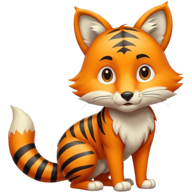 Tiger-Fox emoji