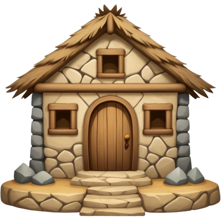 earth elemental tribe house emoji