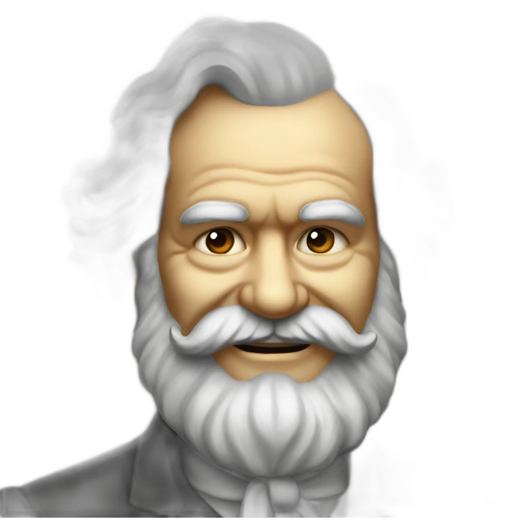 karl marx smiling emoji