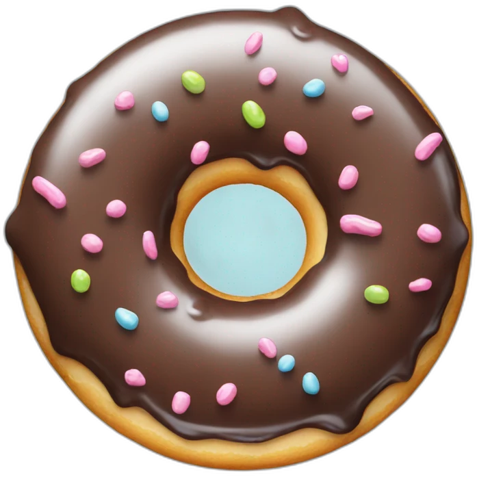 Soggy doughnut emoji