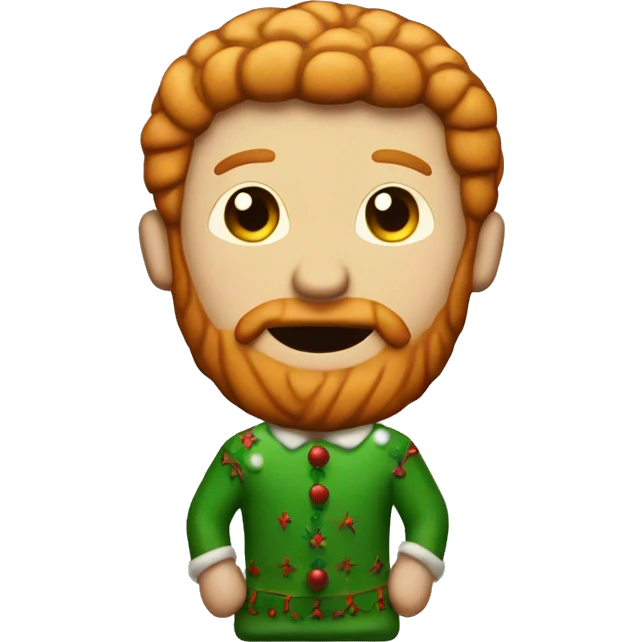 ginger man Bread christmas emoji