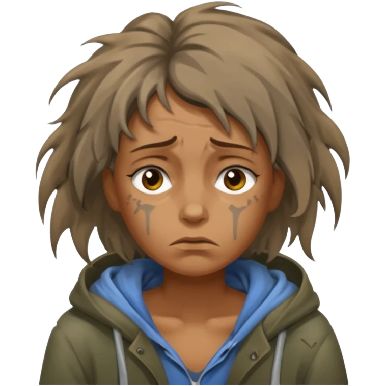 a homeless woman emoji