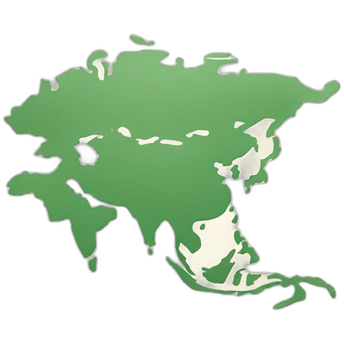 asia-continent-map emoji