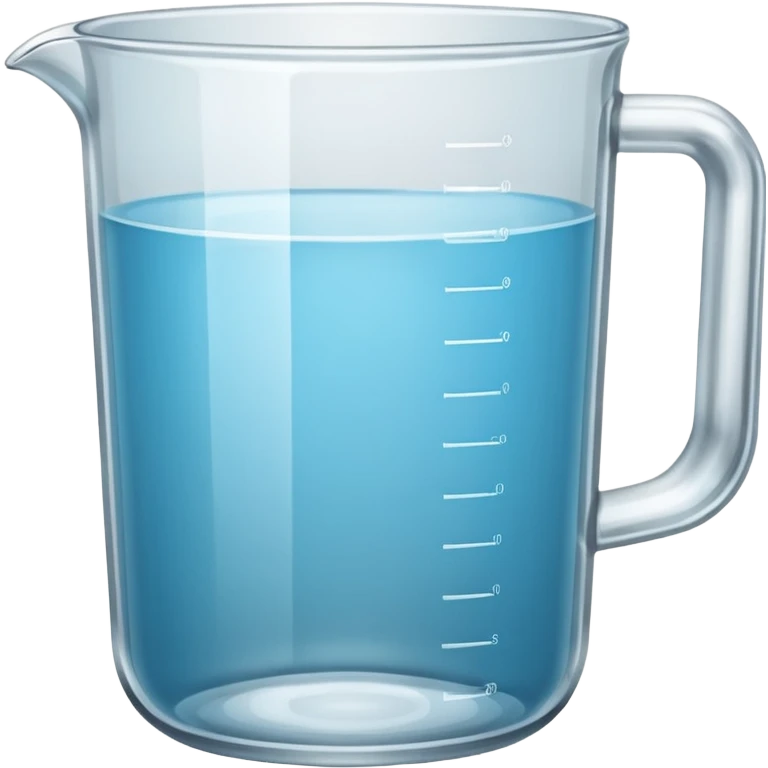 Empty Measuring cup glass emoji