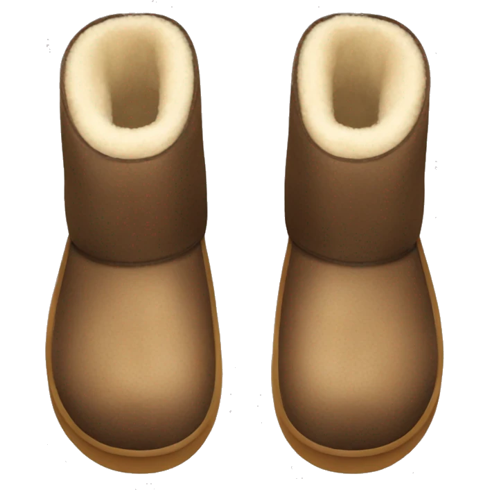 UGG slippers  emoji