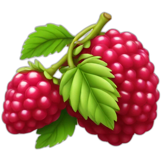 Framboise fruit emoji