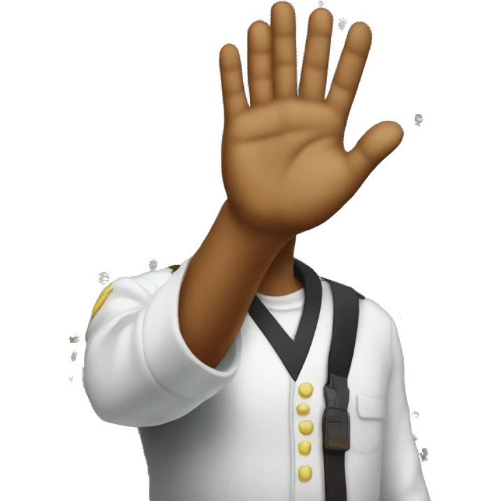 Saluting emoij emoji