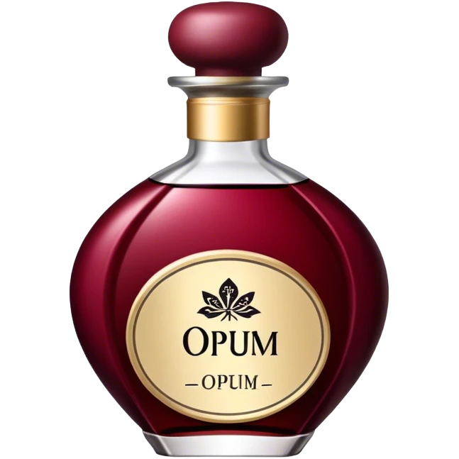  opium parfume Burgundy emoji