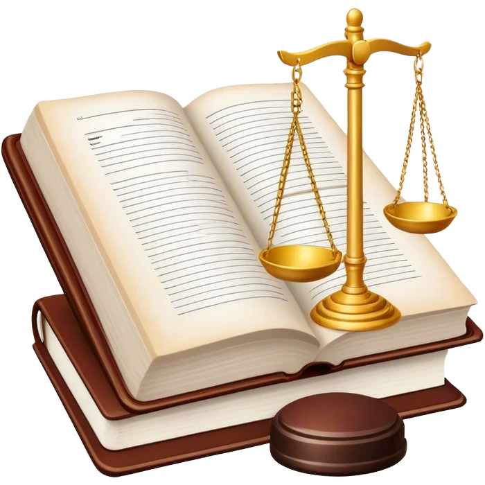 Law book emoji