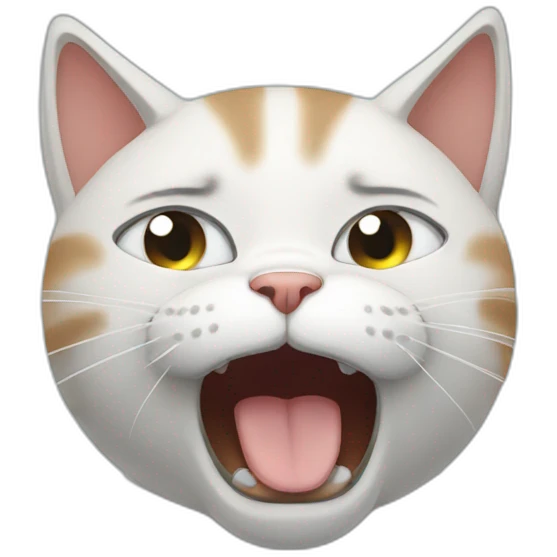 Cat crying  emoji