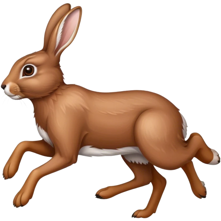 Running hare emoji