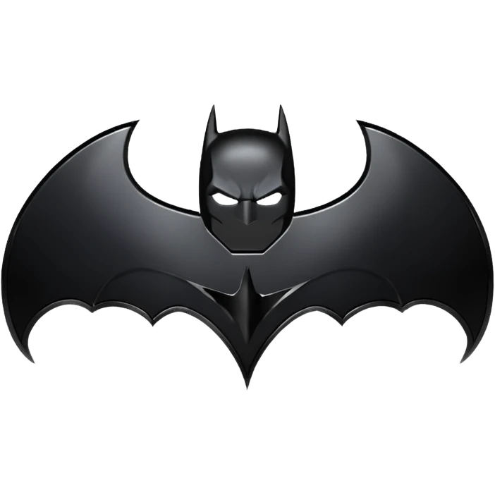 batman logo emoji