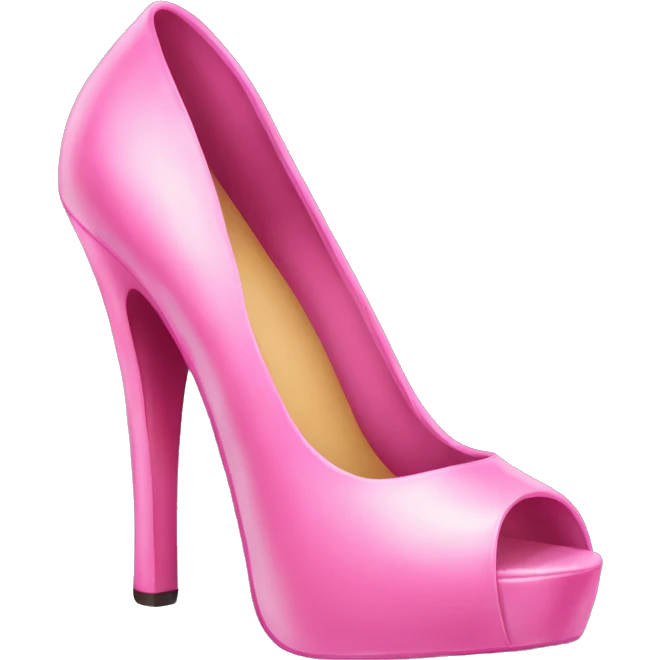 Pink heels emoji