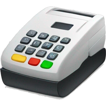 simple credit card reader emoji