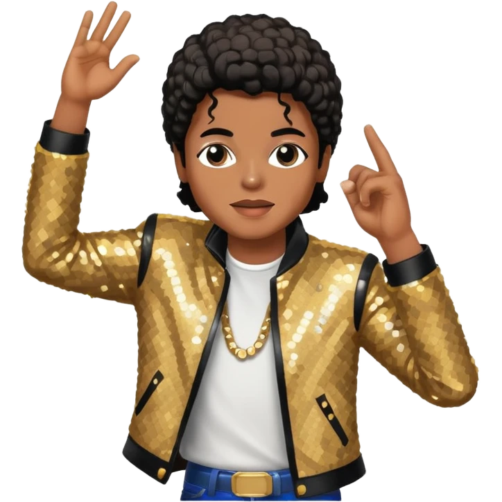 michael jackson dabbing emoji