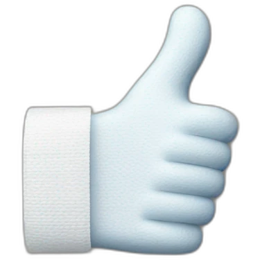 Thumbsup bandage emoji