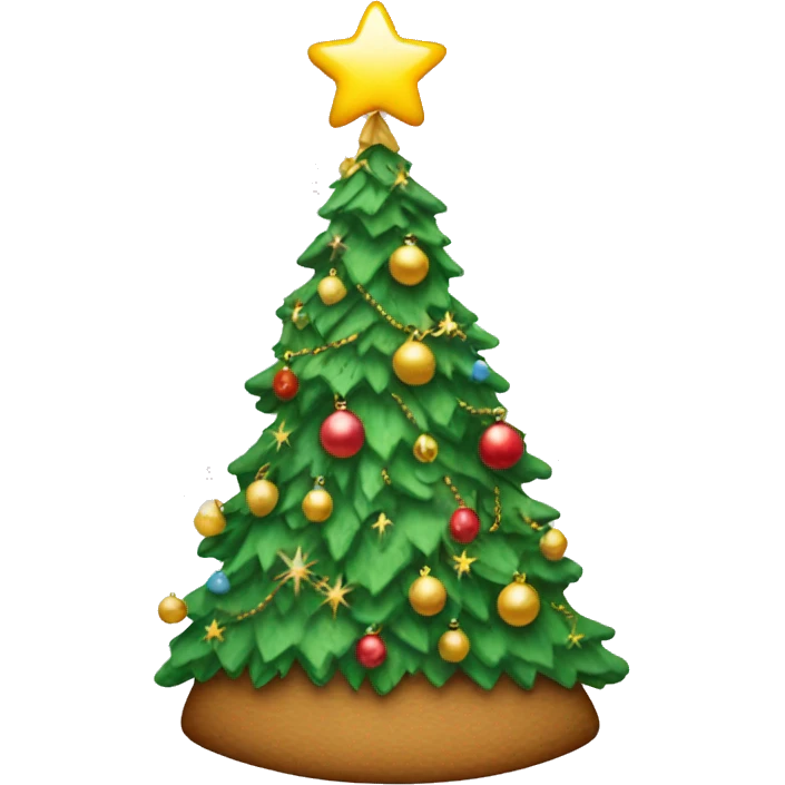 Tacky Christmas tree  emoji