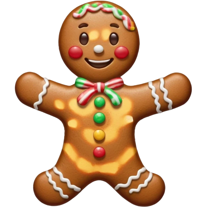 Christmas ginger  man emoji