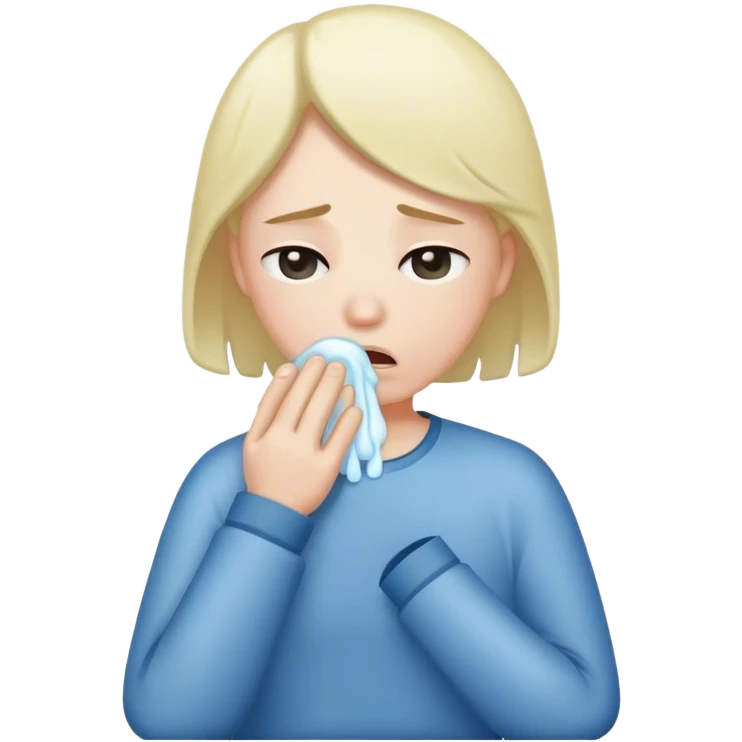 Frozen and hot and vomiting emoji emoji