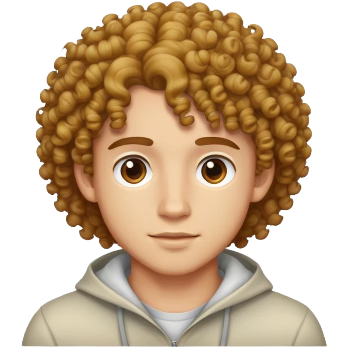 chico con rizos emoji