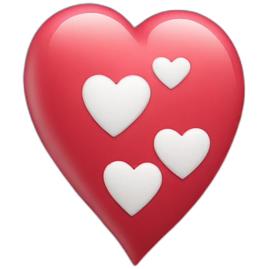 iPhone heart  emoji