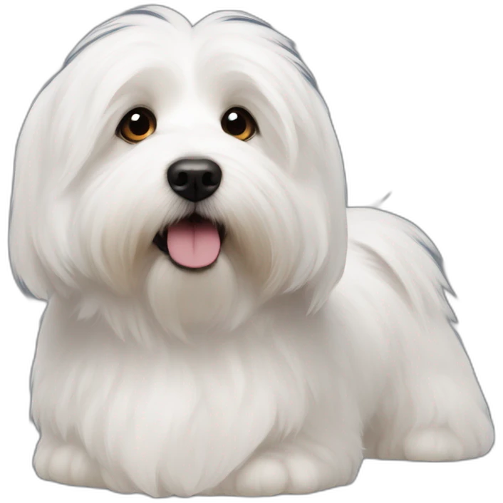 coton de tulear side by side corgy emoji