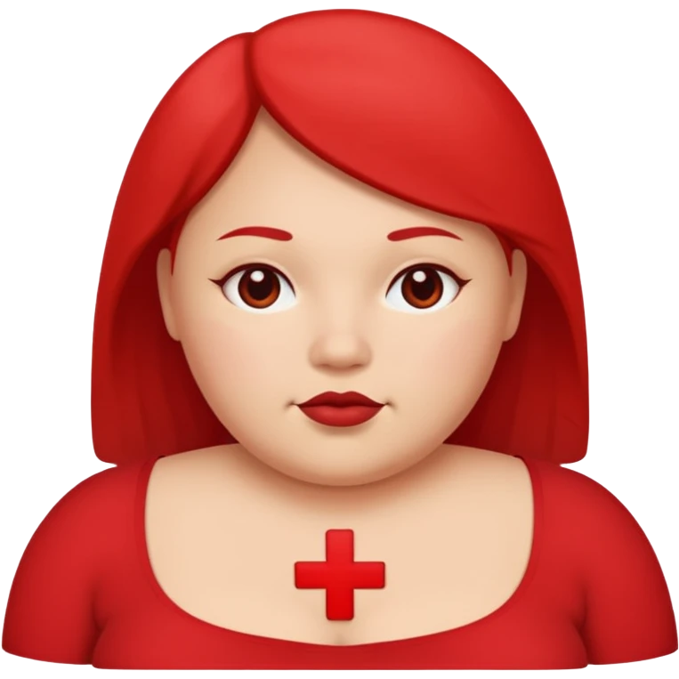 Persona gorda con el simbolo de prohibido  emoji