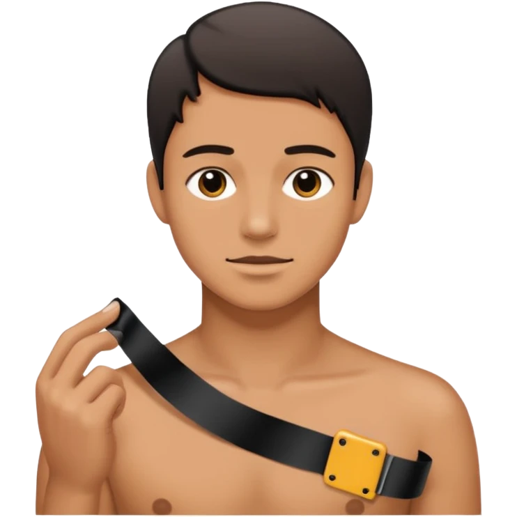quitale la cinta negra emoji