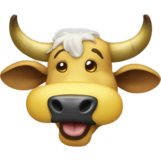 cow  banan emoji