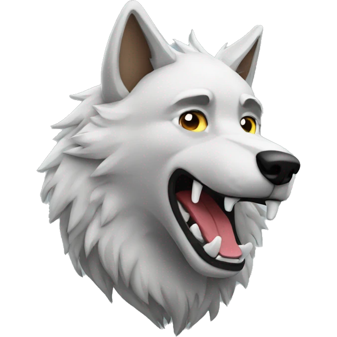 Boris the wolf emoji