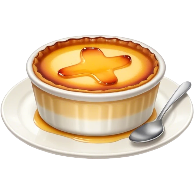 Creme brulee  emoji