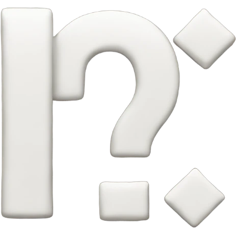 question sign emoji