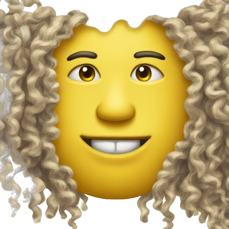 only perfect yellow thnder emoji