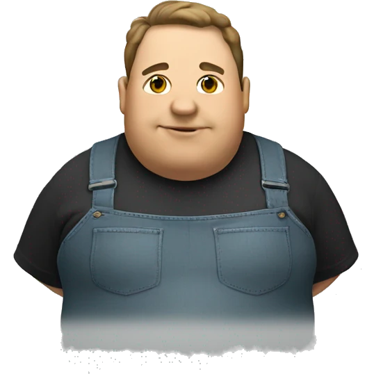 Fat man emoji