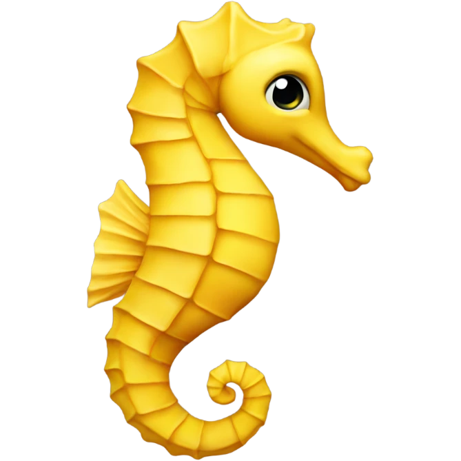 yellow seahorse emoji