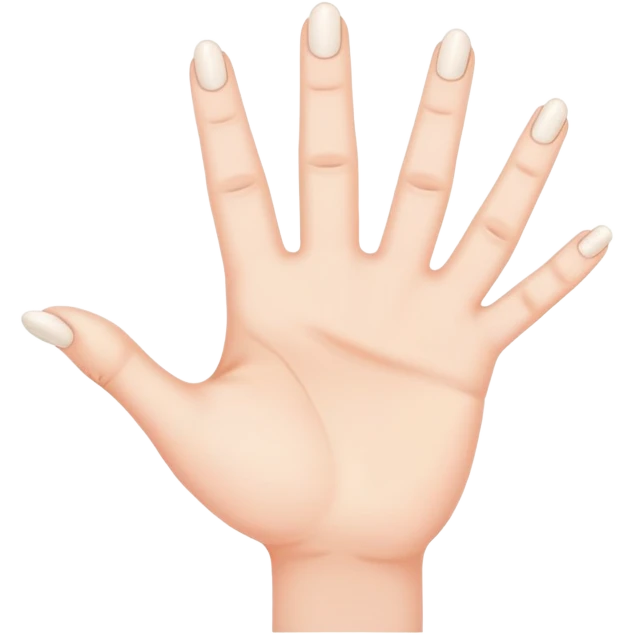 Fingers with hands on tips with fingers emoji