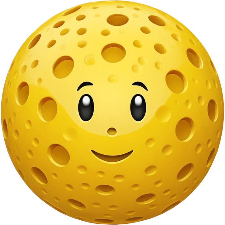 Pickleball ball emoji