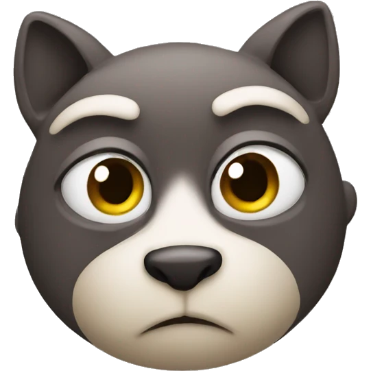 Sly face  emoji