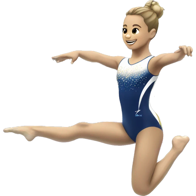 Gymnast on vault  emoji