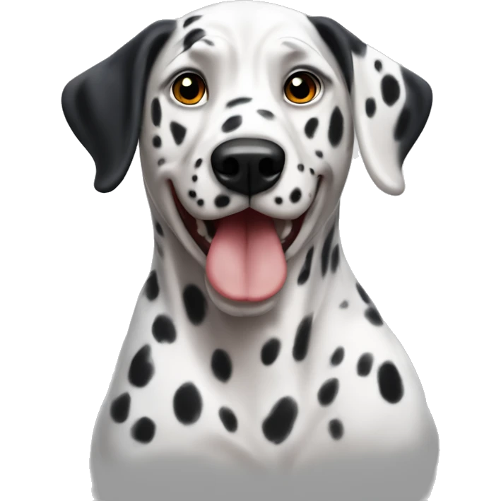 Dalmatian as Rambo  emoji