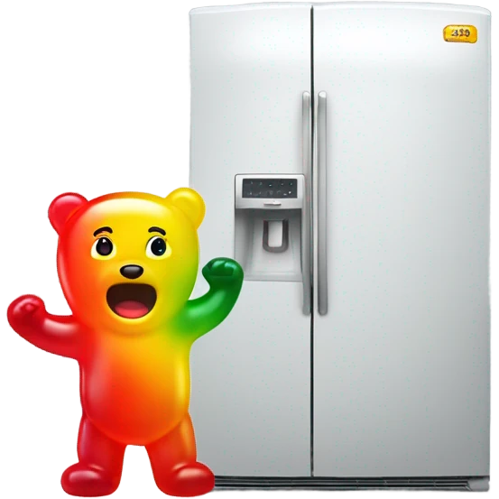 Gummy bear frig emoji
