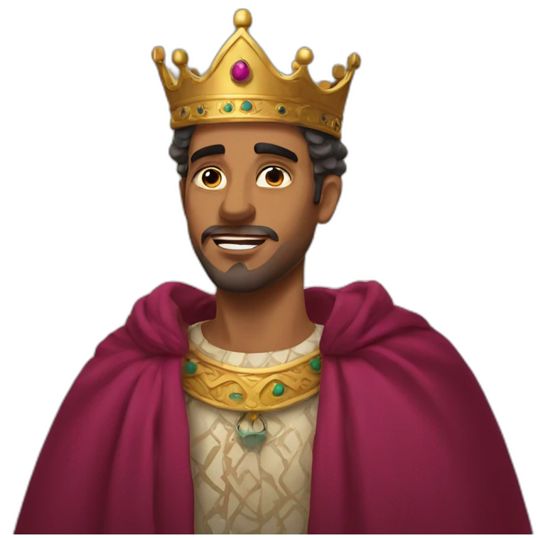King of morrocco emoji