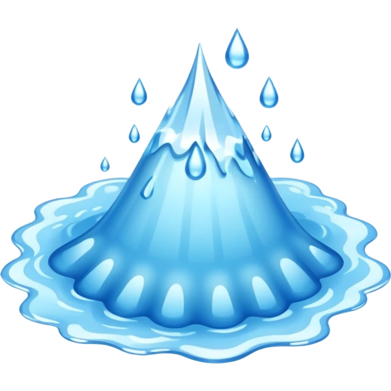 spiled water on the ground emoji