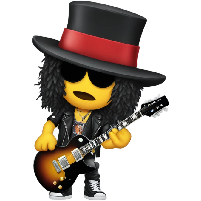 Slash from Guns N’ Roses emoji