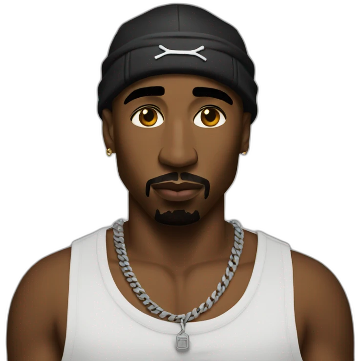 Tupac emoji
