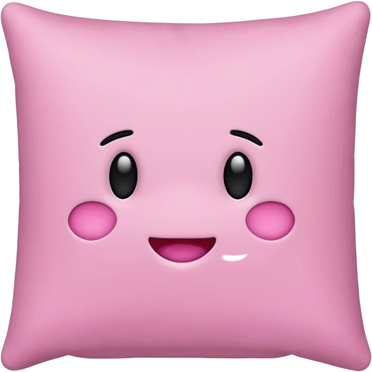 Make a pink pillow emoji