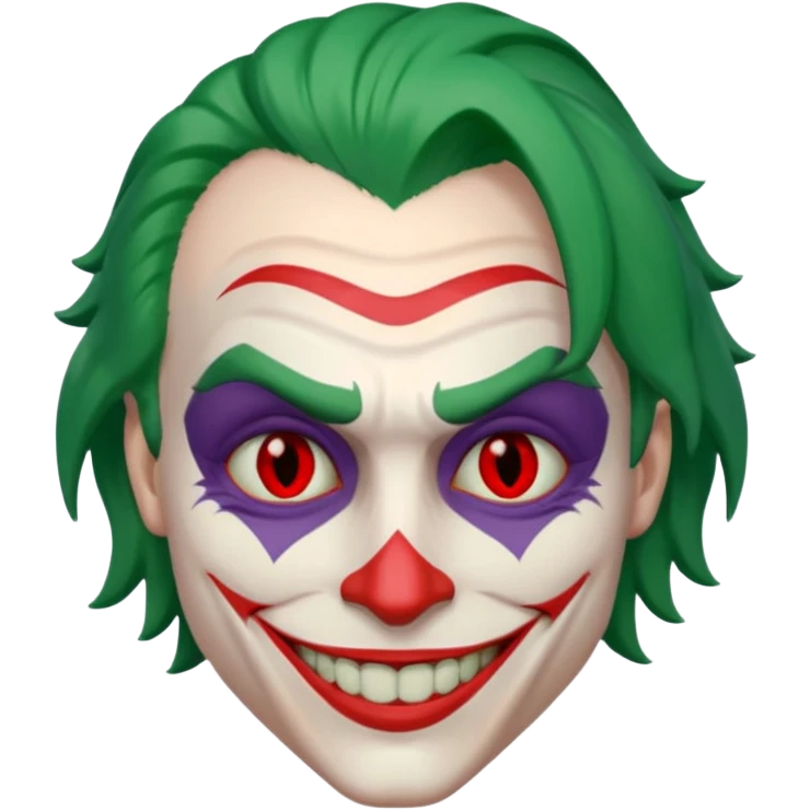 Joker ki souris avec des yeux rouge emoji