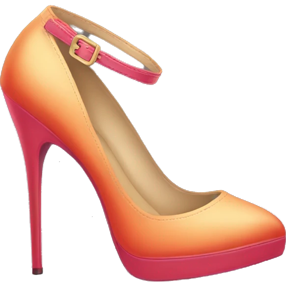 Laboutin heels emoji