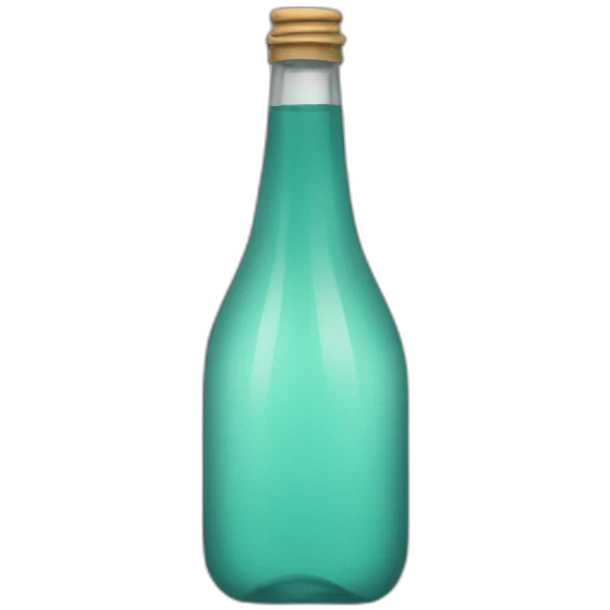 Bouteille d’eau emoji